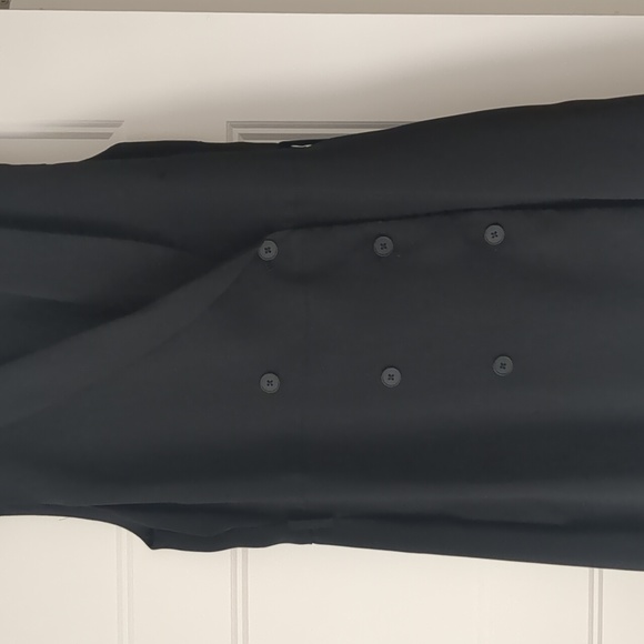 Frank & Oak, black vest dress, size large - Picture 2 of 4